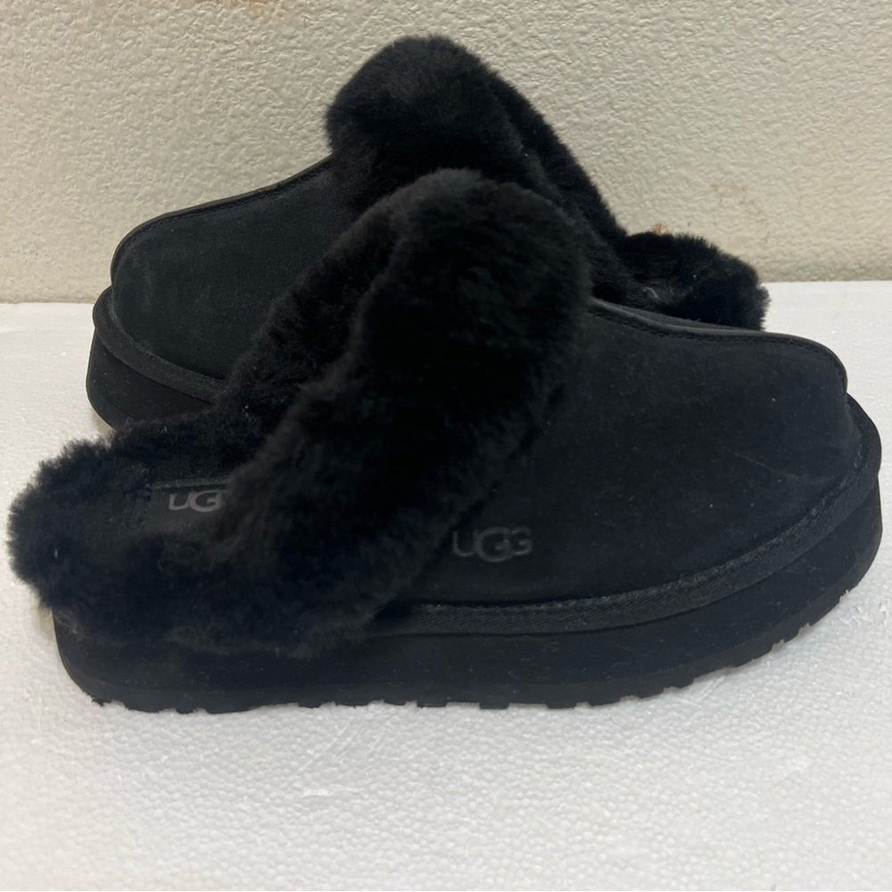 UGG Women's Classic Black Slippers
